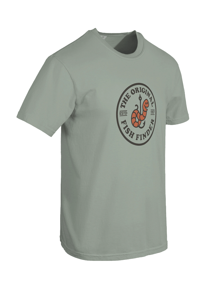 TOFF Worm T-Shirt / The Original Fish Finder Worm T-Shirt Semi Colour Heavyweight product image (5)
