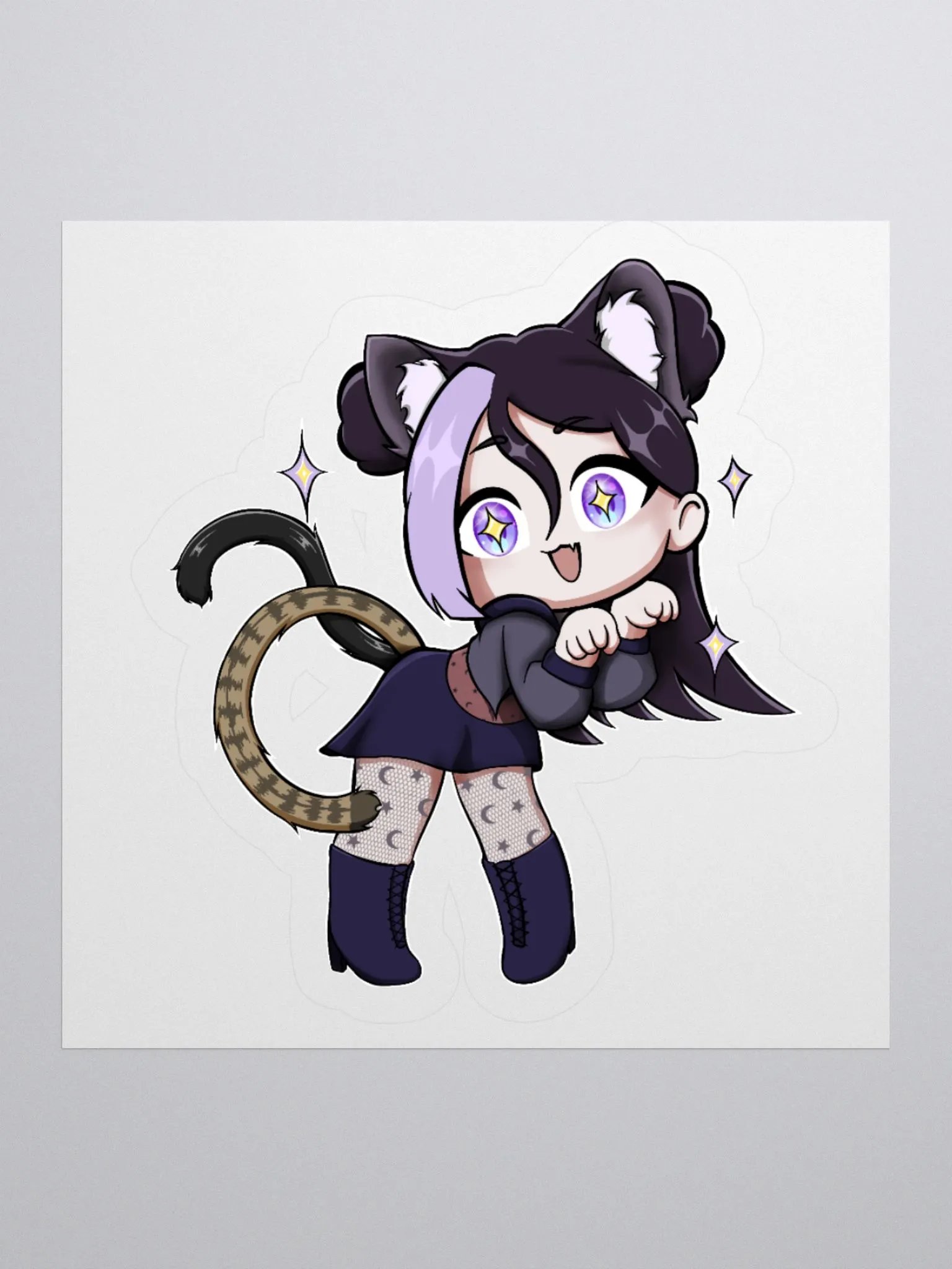 Cat-strea Sticker product image (1)