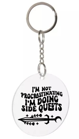 Side Quests Key Chain! product image (1)
