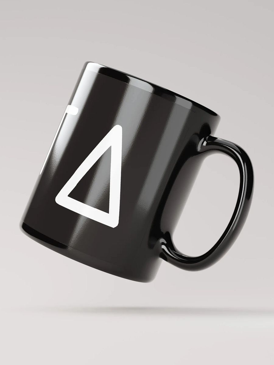 DELTA Mug Text Wht/Blk product image (1)