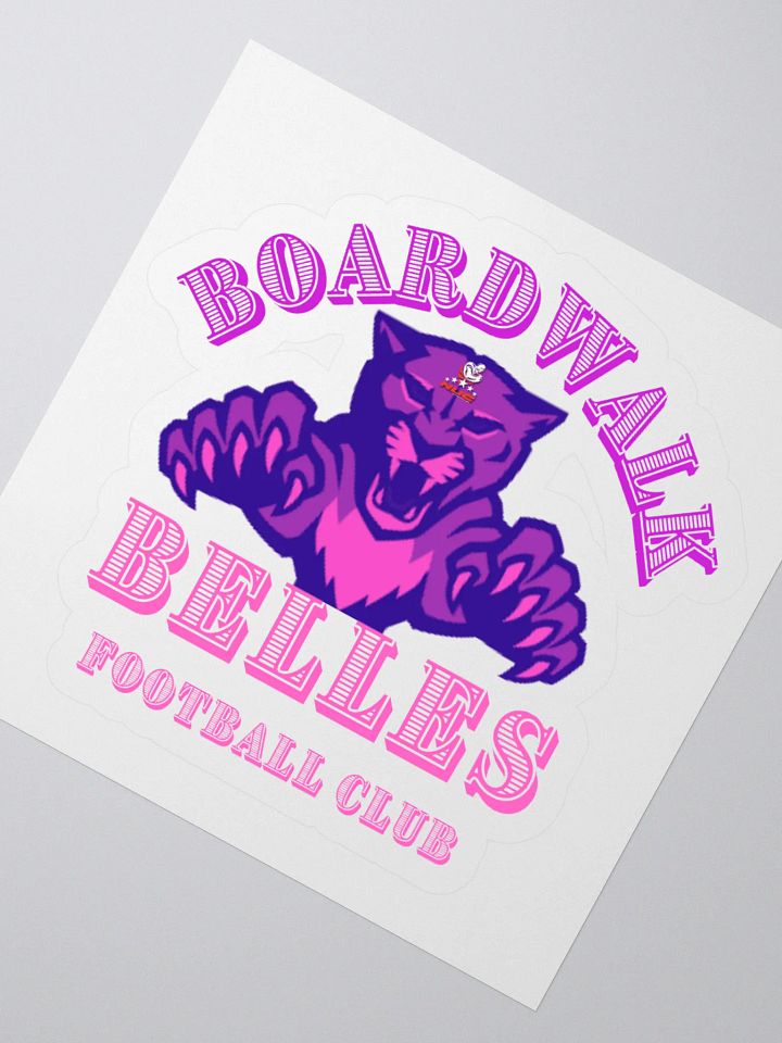 Fierce Panther Kiss Cut Stickers product image (6)