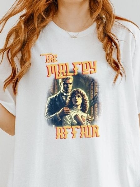 Dramione Fanfiction Vintage Pulp Mystery Harry Potter Shirt product image (50)