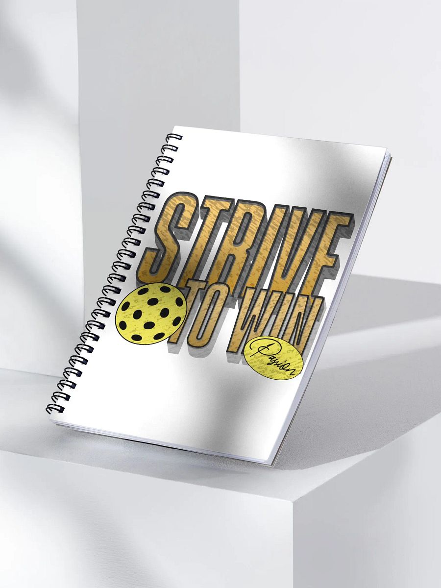 Strive To Win Pickleball Passion & Purpose Spiral Notebook product image (2)