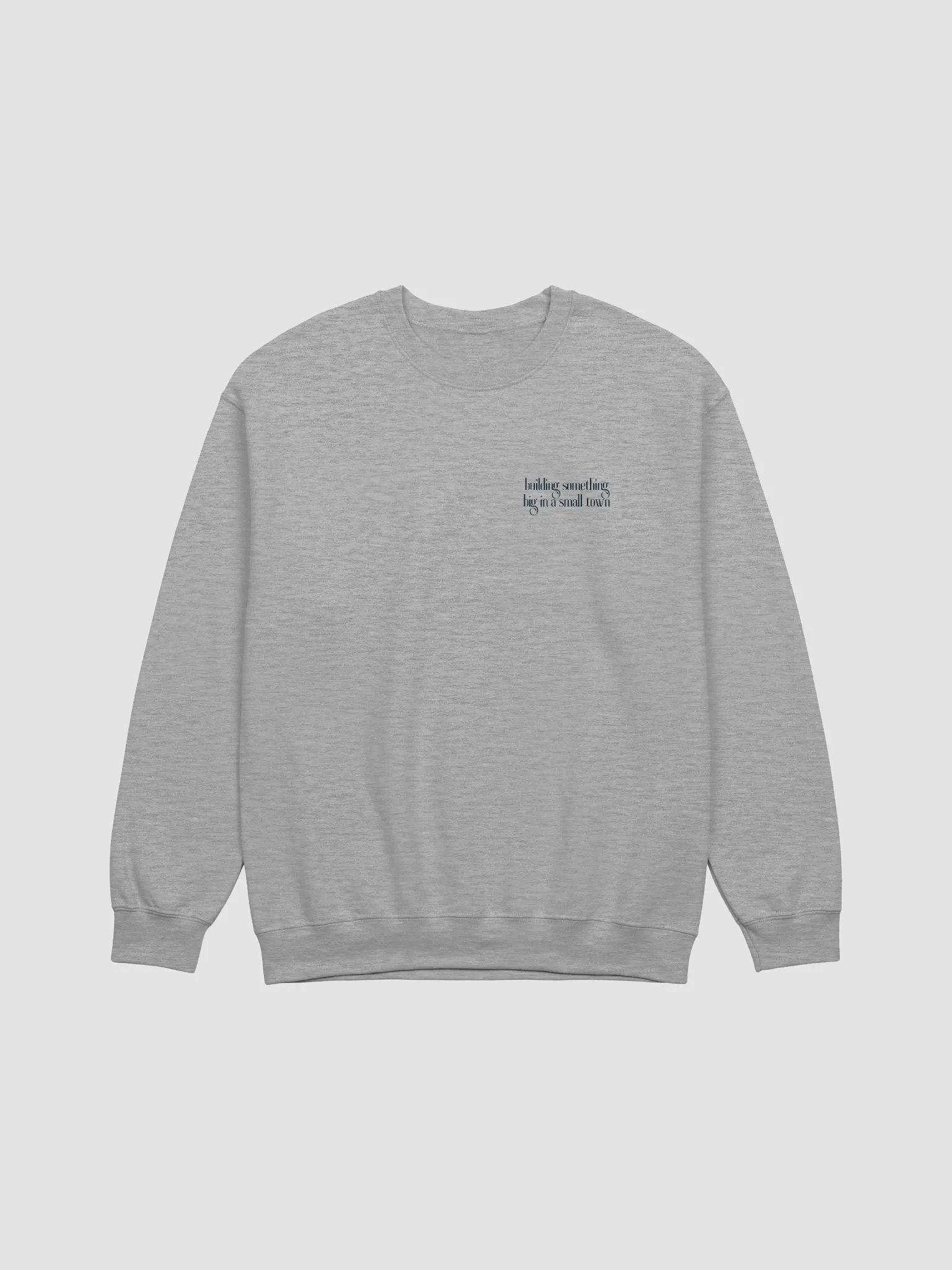 Small Town Giants (Statement Back) Classic Crewneck Sweatshirt product image (3)