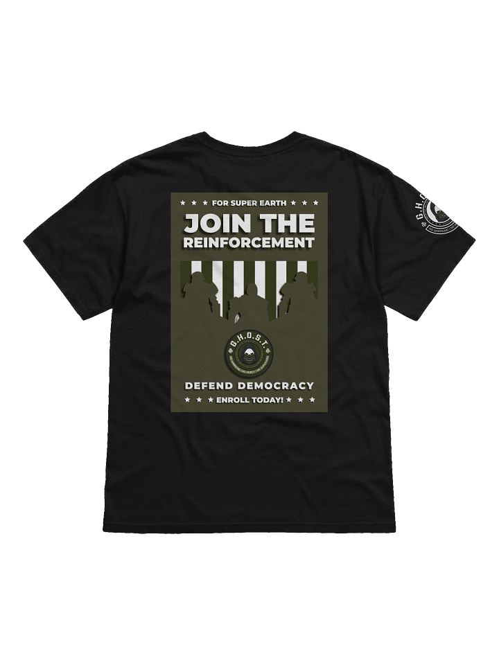 GHOST Recruitment Poster T-Shirt 2 product image (2)