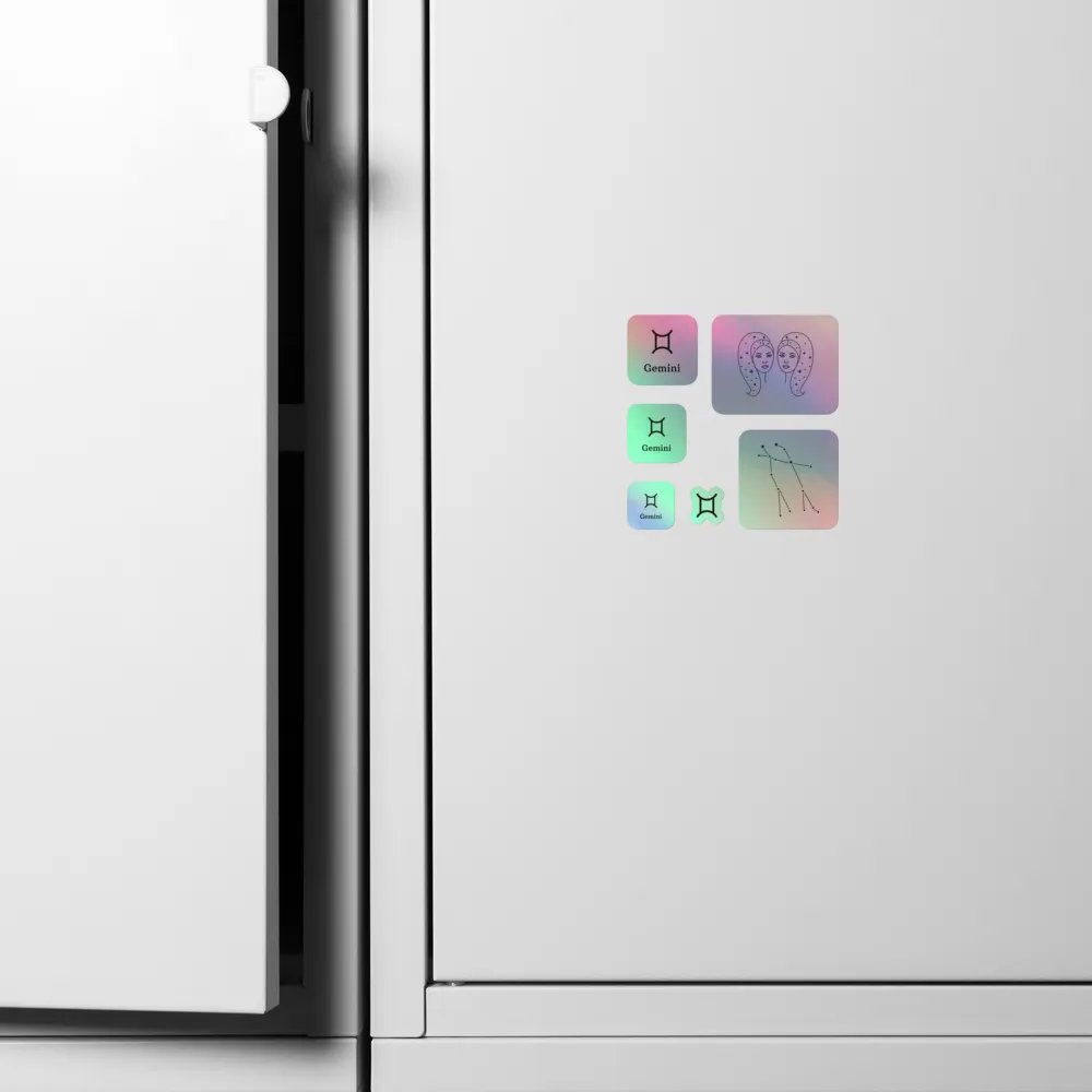 Zodiac Gemini - Holographic Sticker Set product image (5)