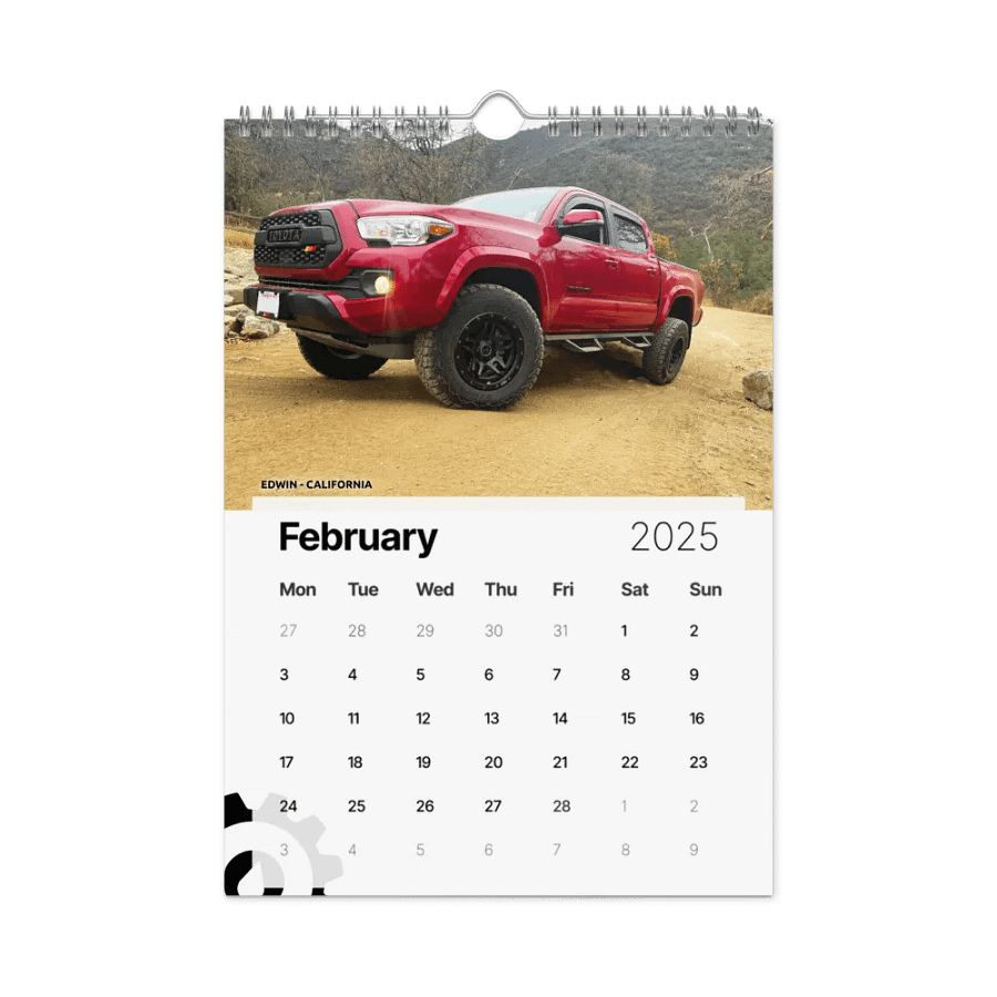 2025 Team Oil Drop Calendar product image (6)