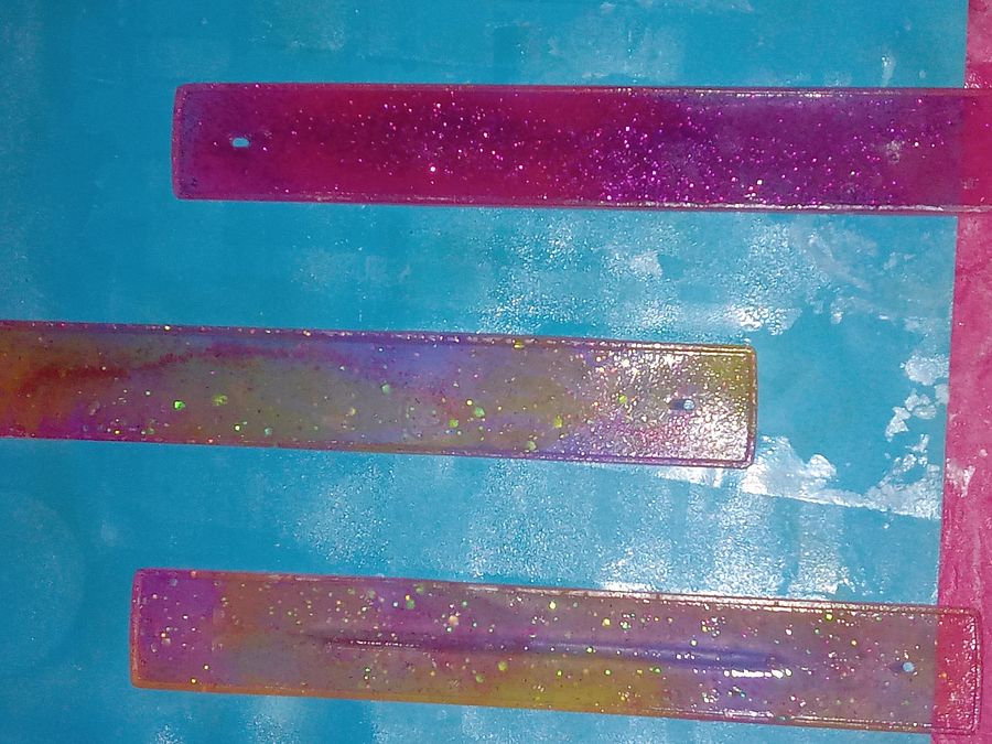 Champagne Gold Epoxy Resin Incense Holders product image (3)