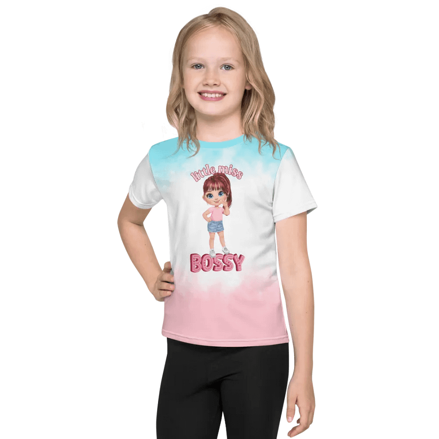 Little Miss BOSSY All-Over Print Kids T-Shirt product image (1)