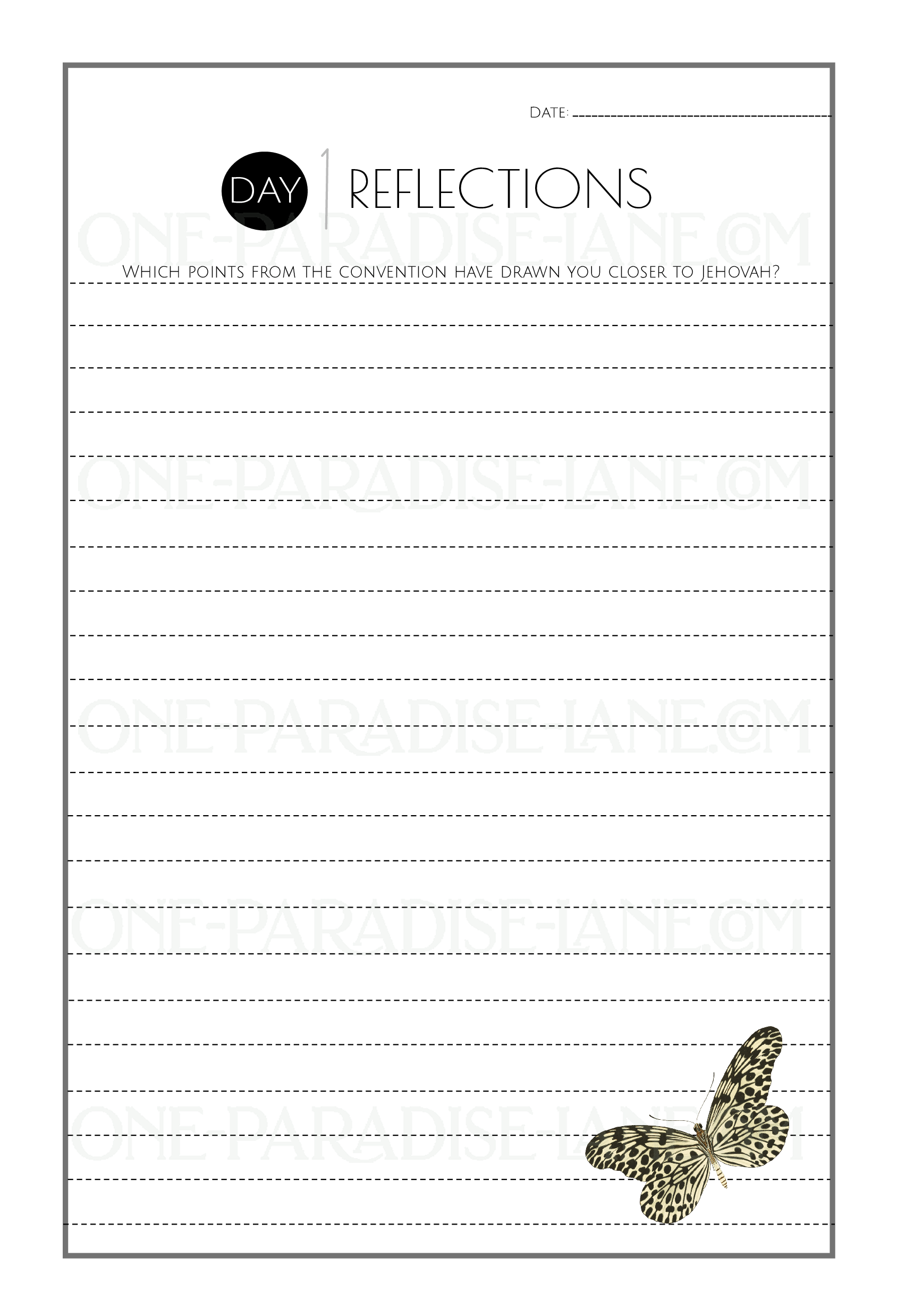 Pure Worship | Digital Notebook for the Regional Convention of Jehovah's Witnesses | 2025 (PDF) product image (3)