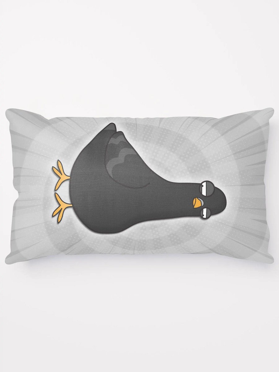 Pigeon Cushion (White/Black) product image (5)