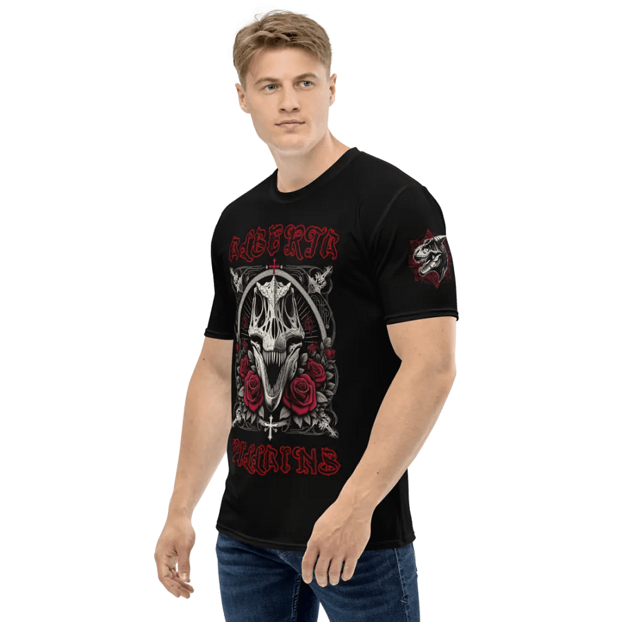 Rock Rose all over print shirt product image (4)