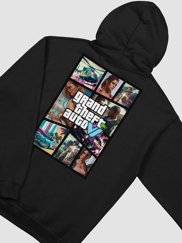 GTA VI Gaming Fit Unisex Pullover Hoodie [Backside Print] product image (2)