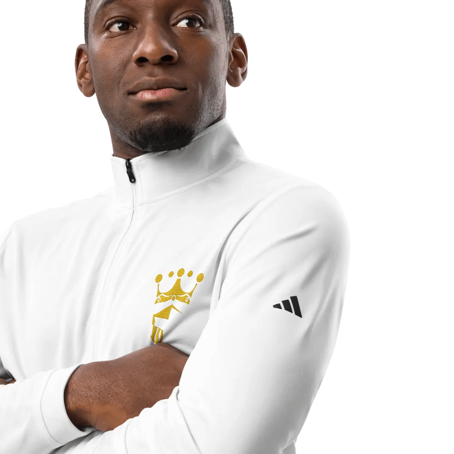 King and crown embroider 1/4 zip product image (12)