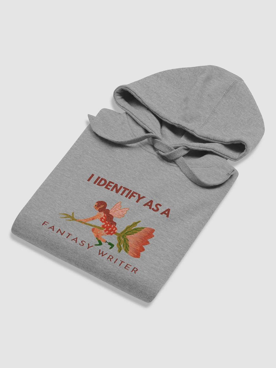 I Identify as a Fantasy Writer Carbon Grey Unisex Hoodie product image (6)