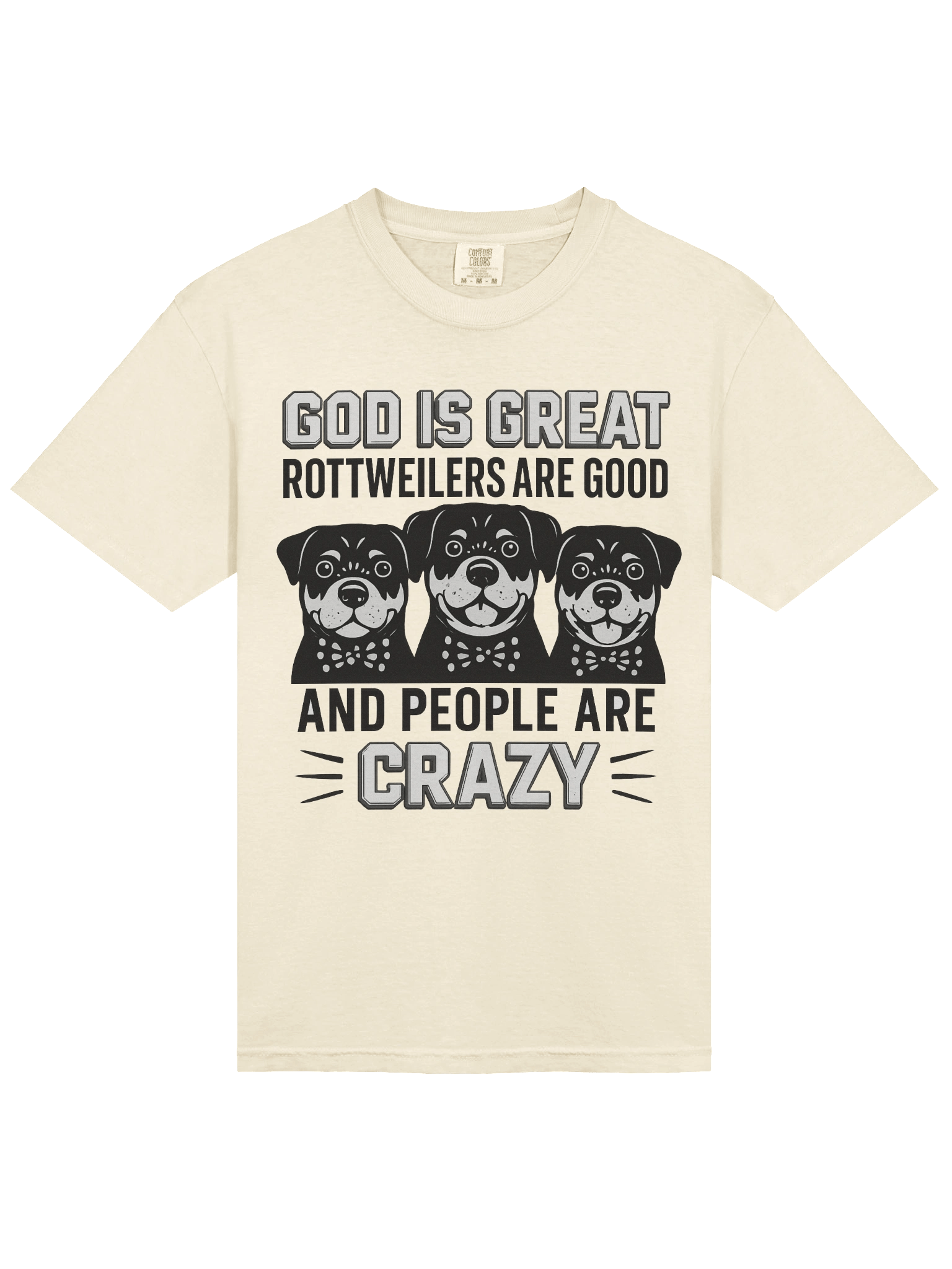 God is Great Rottweilers Are Good T-Shirt product image (9)