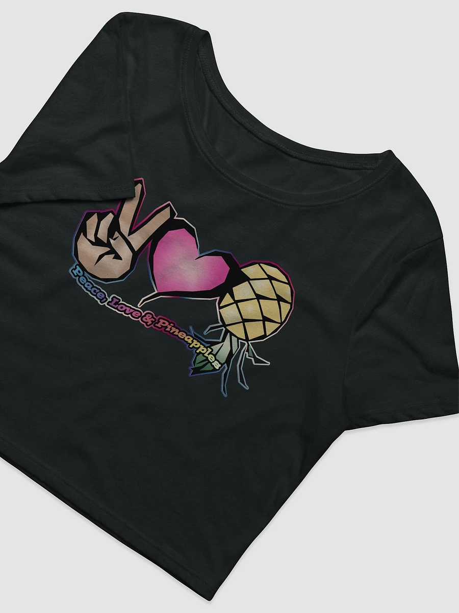 Peace Love & Pineapples swinger lifestyle crop top product image (8)