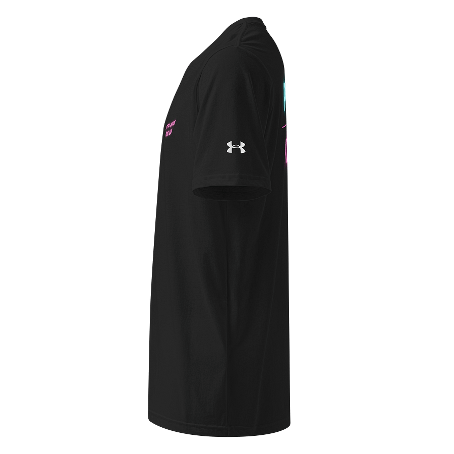 Powered by Pixels – Retro Neon Performance Tee product image (3)