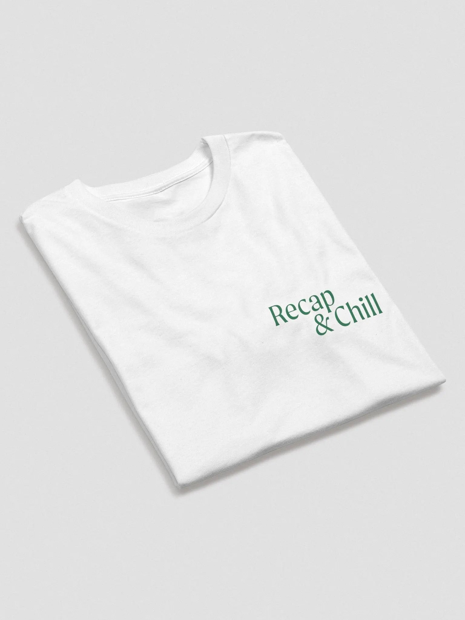 Recap and Chill (White Shirt) product image (4)