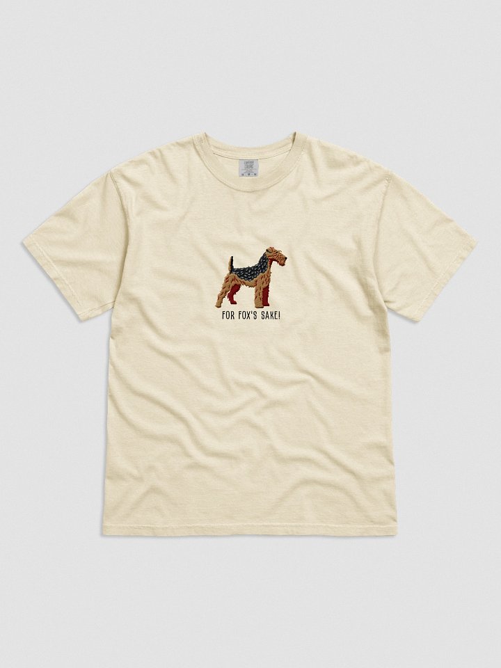 For Fox's Sake! T-Shirt(Embroidered) of a Fox Terrier(Black & Tan) product image (51)