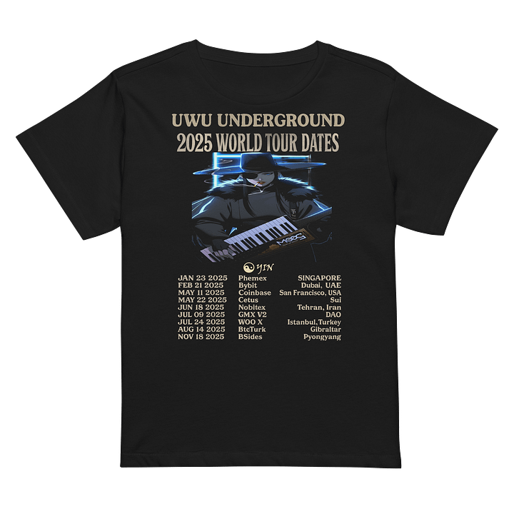 Copy of UwU World Tour - Yang - Ltd Edition - 2025 - Girlie High Waisted Tshirt product image (2)