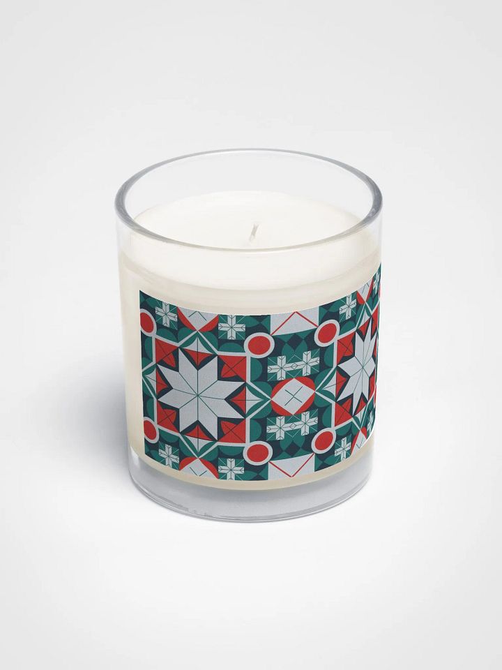 Kaleidoscope patterned Soy Wax Candle product image (2)