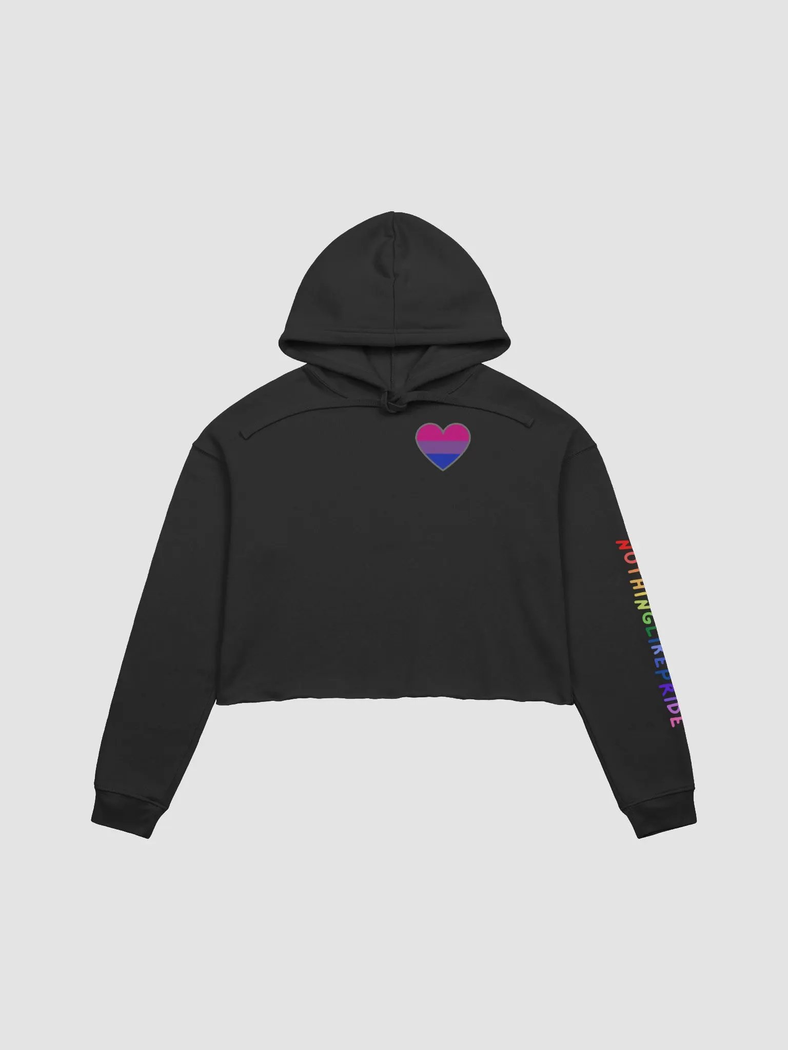 Bisexual Pride Cropped Hoodie product image (4)