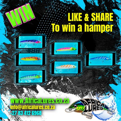 This is your opportunity to WIN WIN WIN WIN!!

Africa Lures @africalures is giving YOU the opportunity to be a winner!!

WHAT...