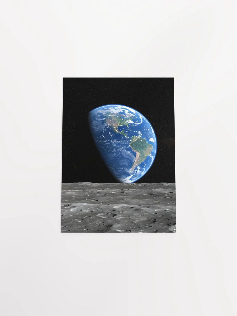Lunar Horizon: Earth's Embrace Poster product image (4)