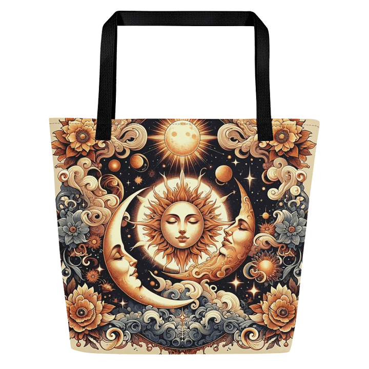 All-Over Print Large Tote Bag w/ Pocket product image (1)