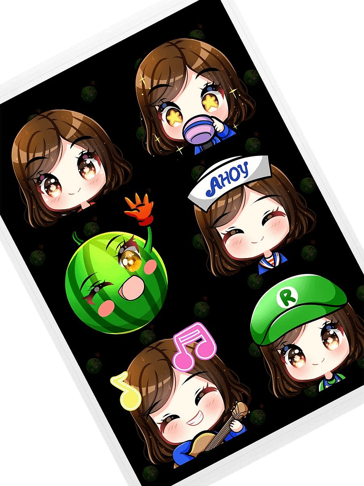 Rinoa Poison Sticker Sheet product image (1)