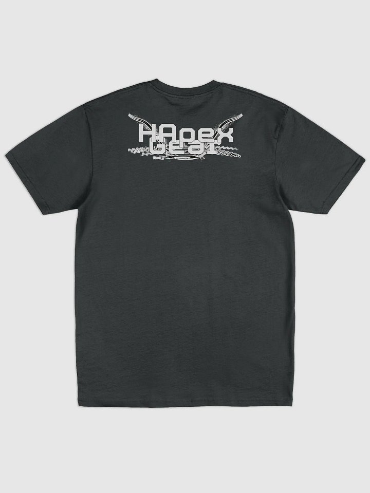 Men's Premium Heavyweight Tee - White HApex Gear Black Logo product image (2)