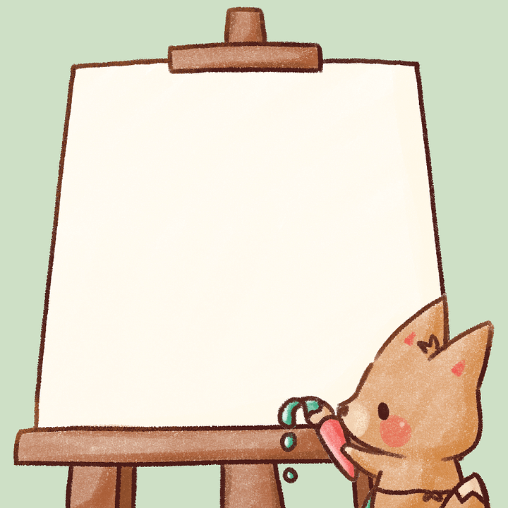 Lumi's Easel | 6cm memopad product image (1)