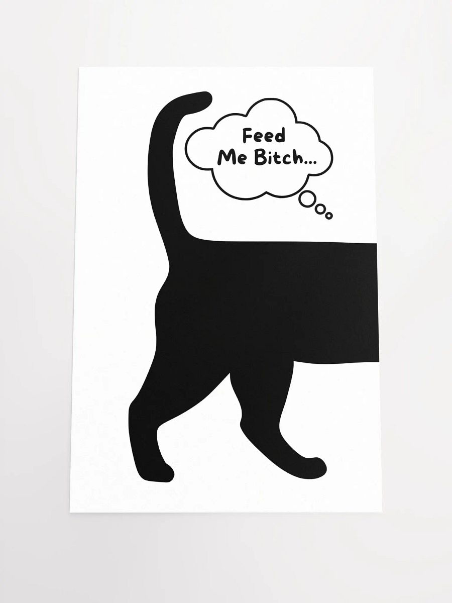 Cat Wall Art Poster 