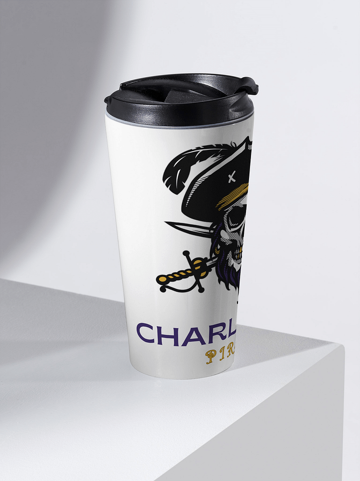 Charleston Pirates Stainless Travel Mug product image (2)