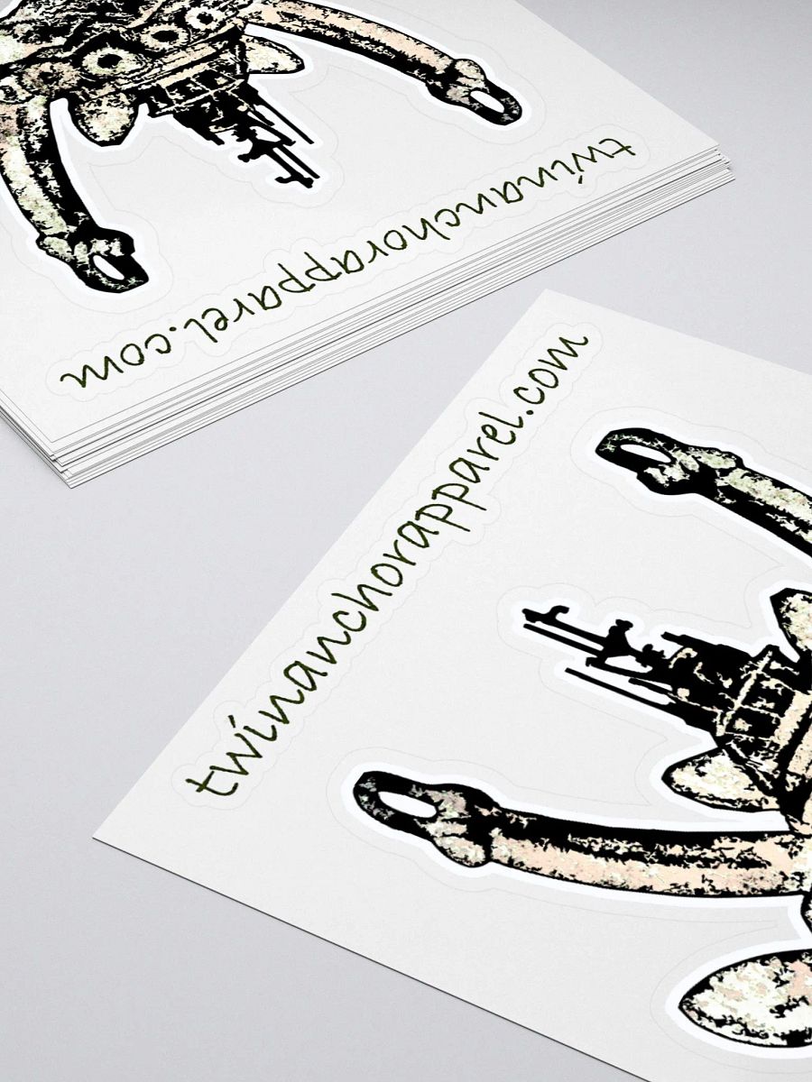 Twin Anchor Logo Kiss Cut Stickers product image (16)