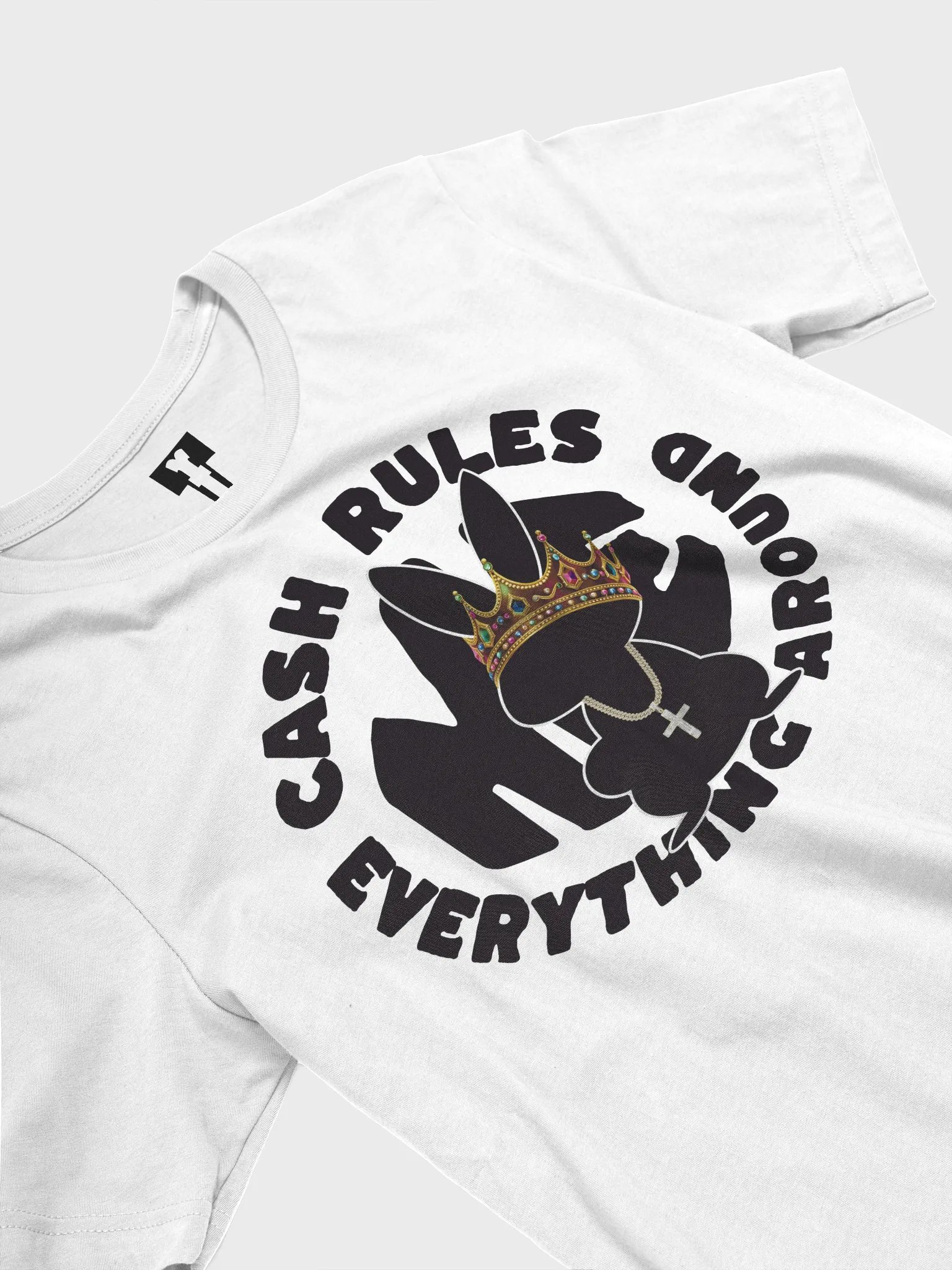 Big Hoppa in C.R.E.A.M tee (white/gray) product image (3)