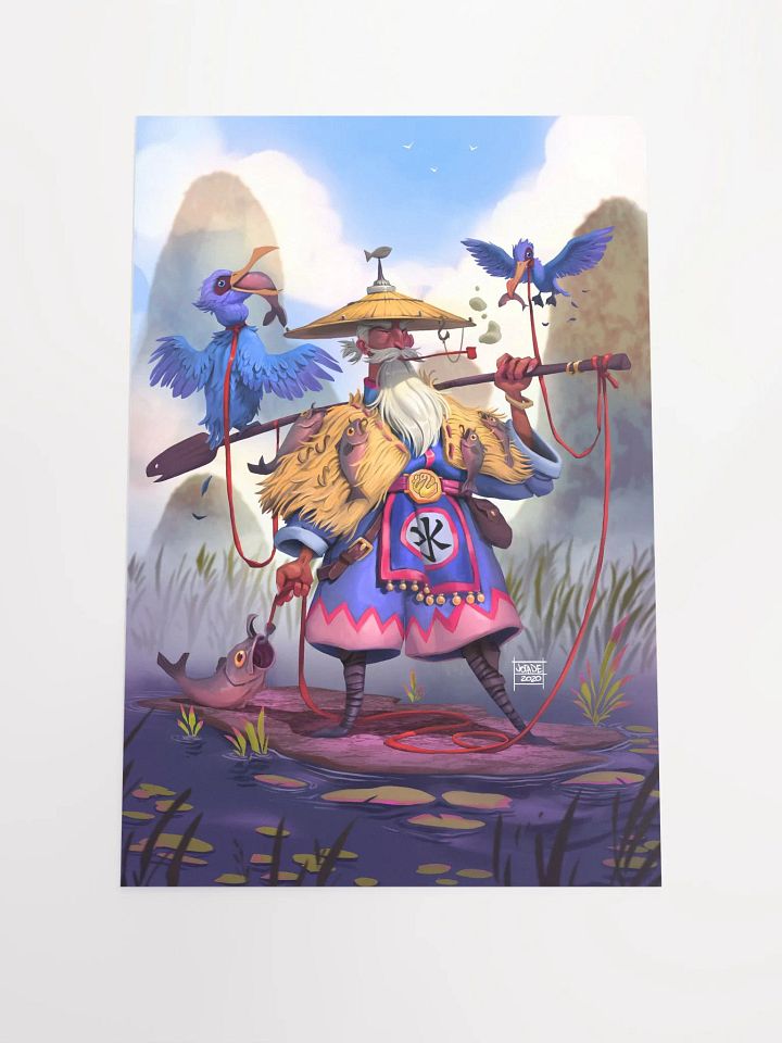 Cormorant Fisherman - Print product image (1)