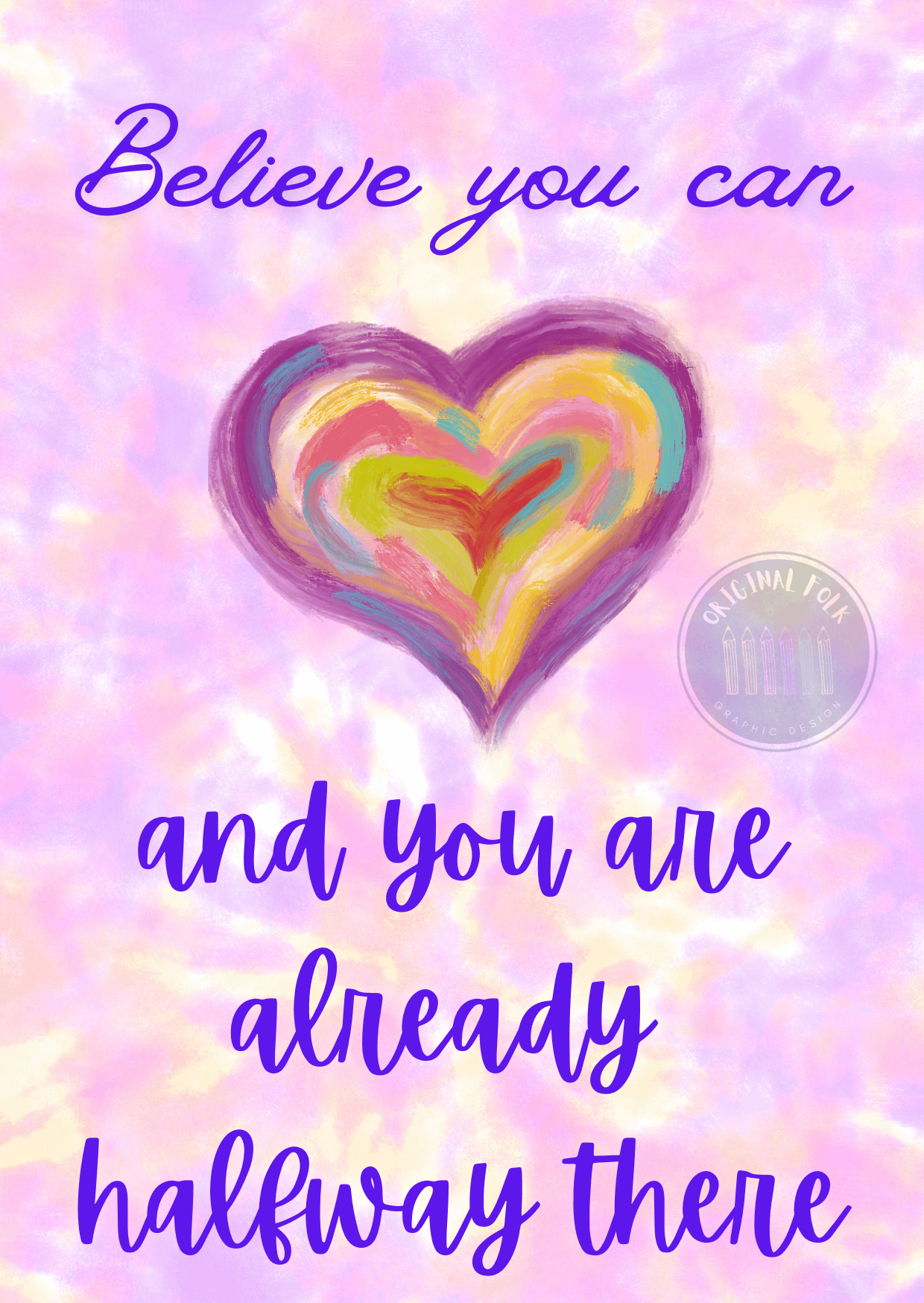 Motivational Postcards - Believe you can product image (1)