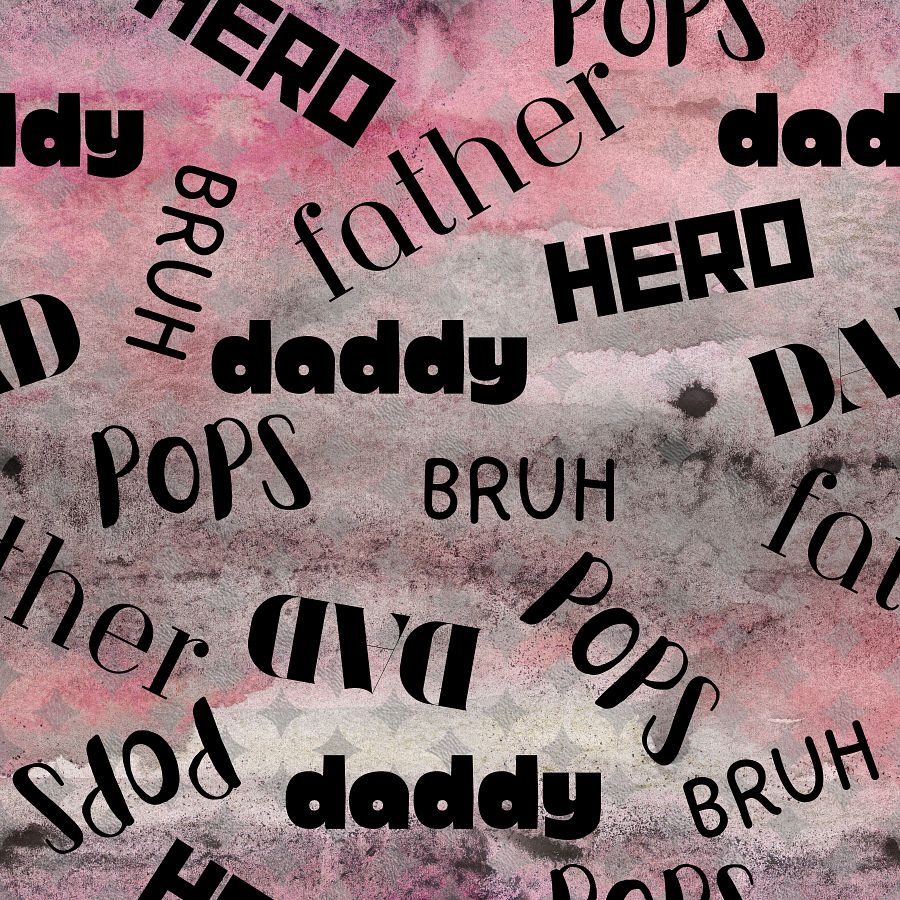 Dad Speak Seamless Pattern product image (1)
