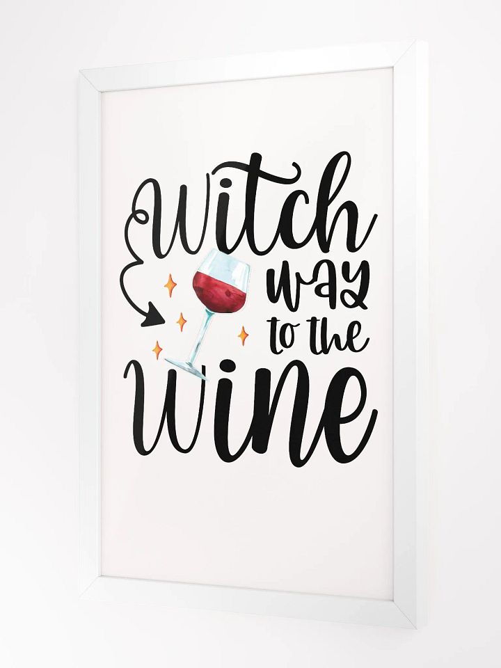 Witch Way to the Wine - Witchy, Kitchen Witch, Magic Kitchen Gift product image (4)