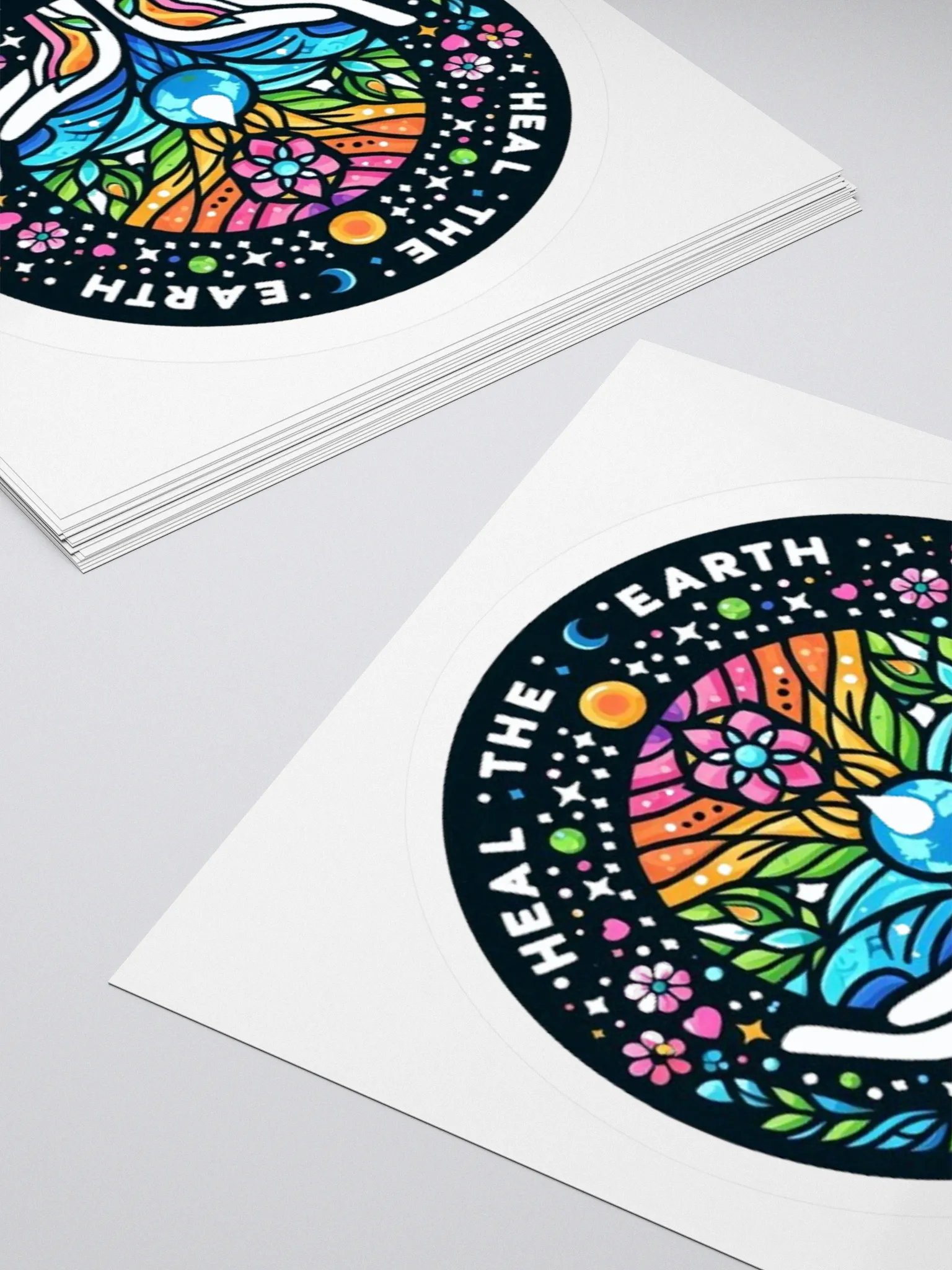 Heal the Earth Symmetry Stickers product image (16)