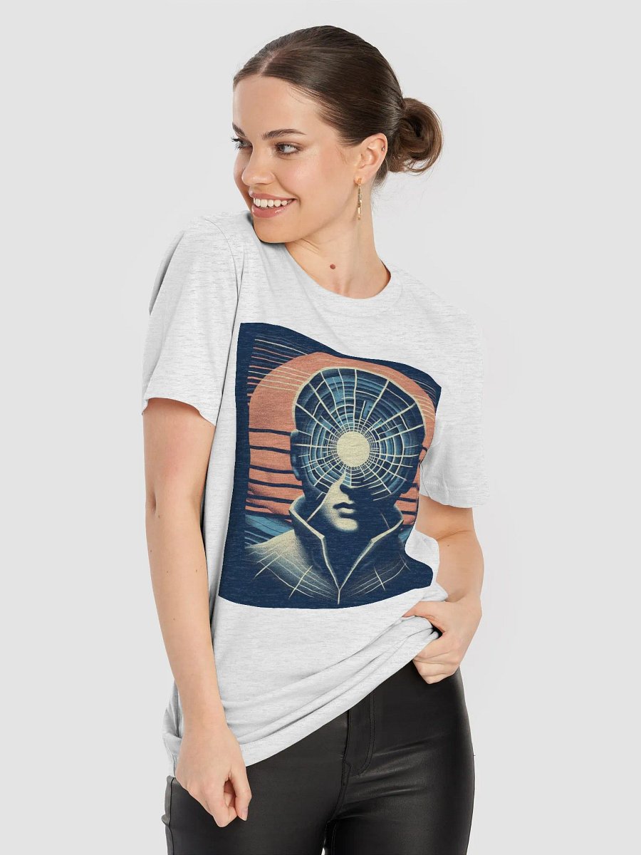 Geometric Grid Head T-Shirt product image (8)