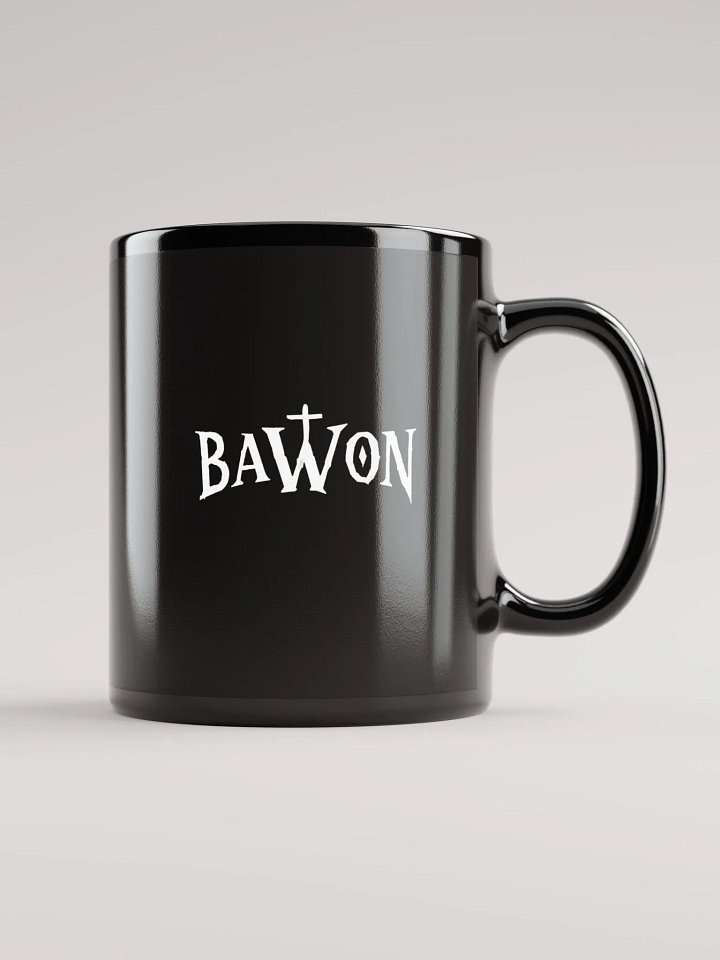 BAWON Black Glossy Mug product image (1)