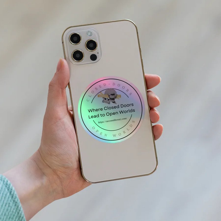 Raccoon's Branch Holographic Sticker Set product image (6)