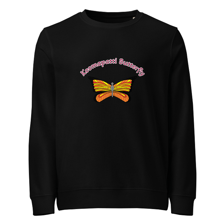 Koomapatti Butterfly Organic Sweatshirt product image (1)