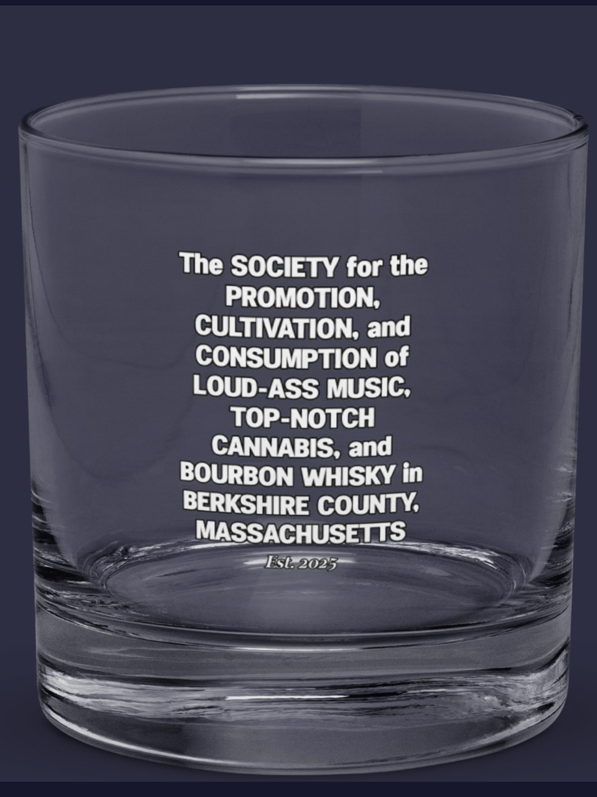 Official Rocks Glass of Secret Society Meetings product image (2)