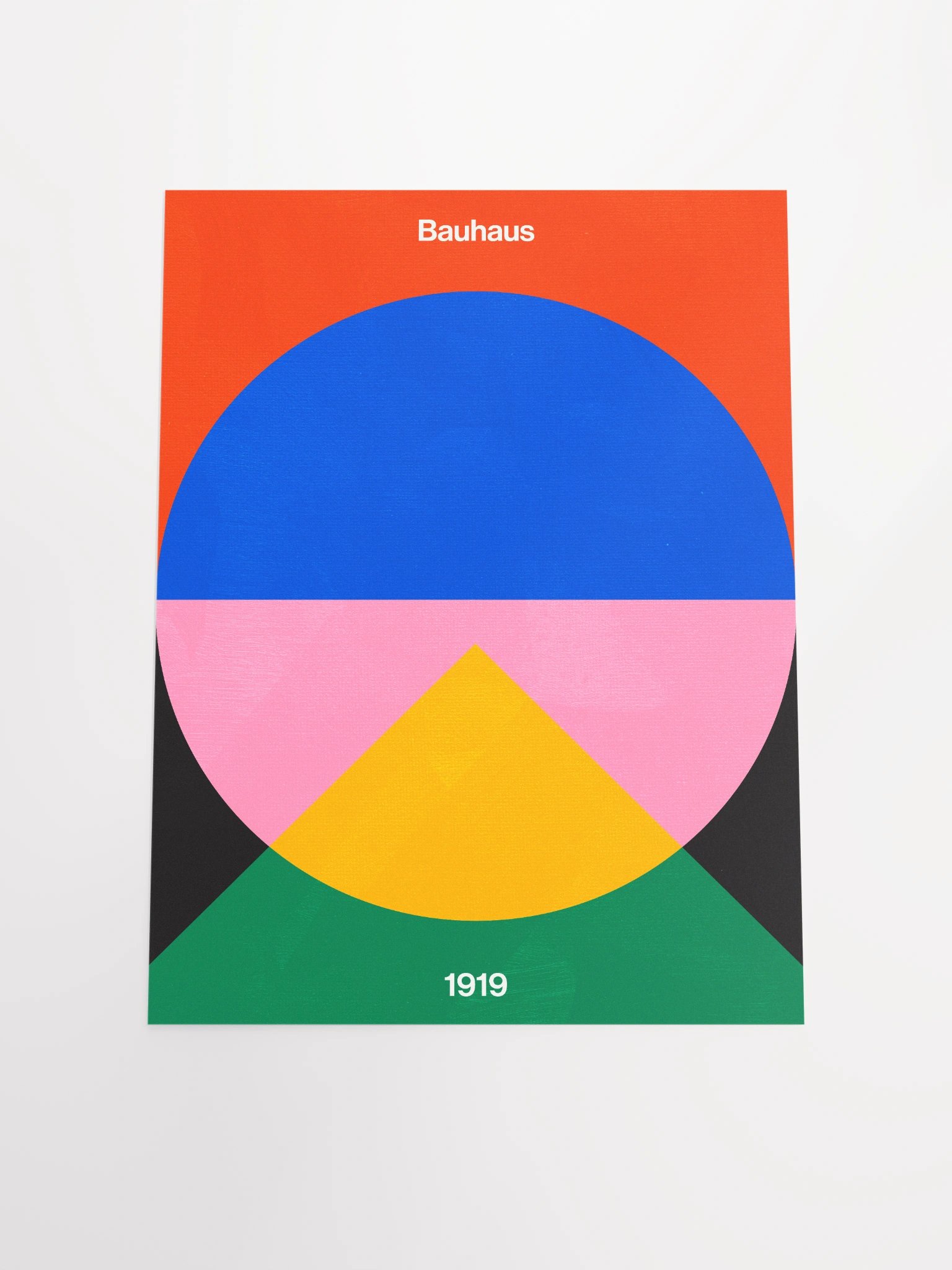 Shape Study: Bauhaus 1919 Exhibition 01 Poster Art Print product image (19)