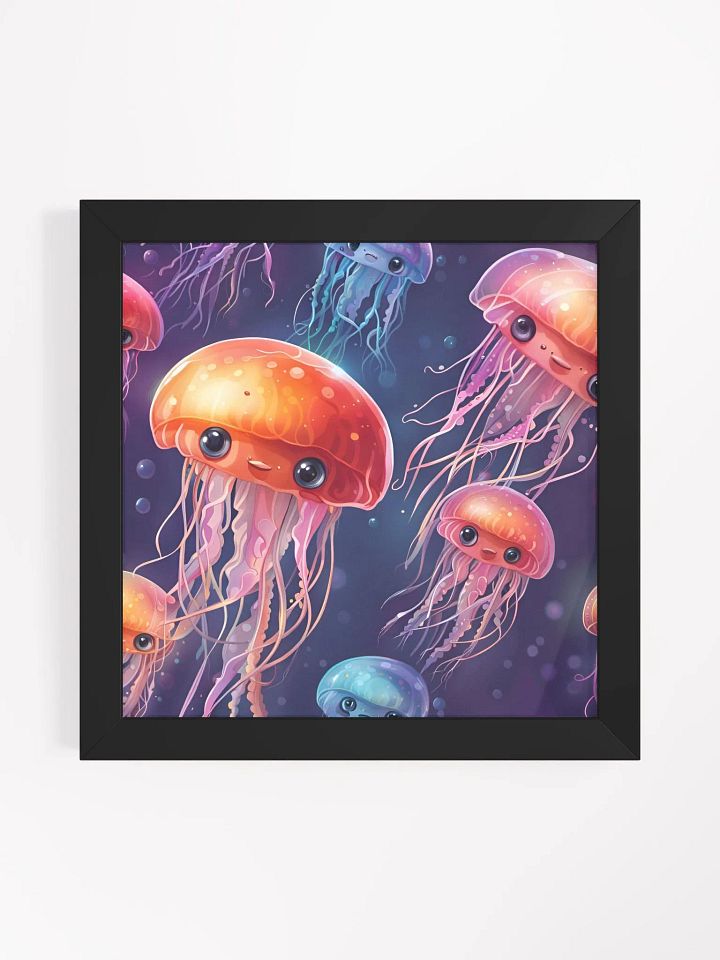 Framed Jellyfish Poster product image (1)
