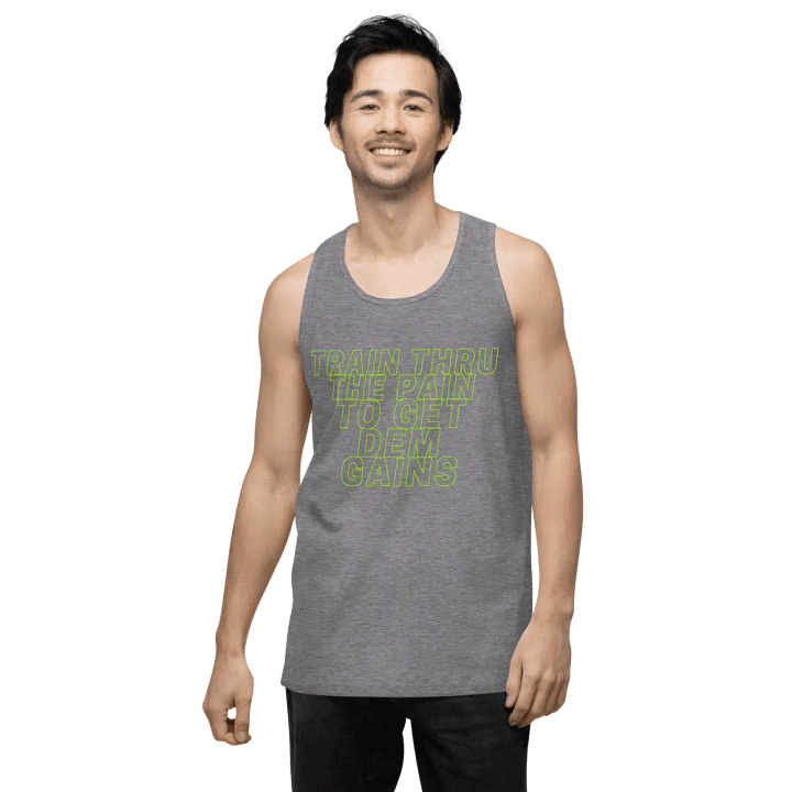 Train thru the pain - Vest product image (117)
